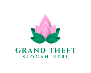 Nature Conservation - Lotus Petals Garden logo design