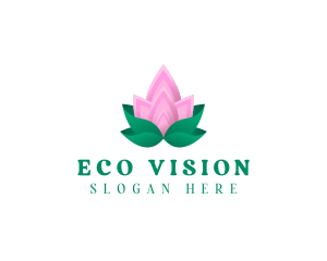 Lotus Petals Garden  logo design