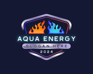 Fire Ice Energy logo design