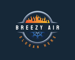 Industrial Thermal Air Conditioning logo design