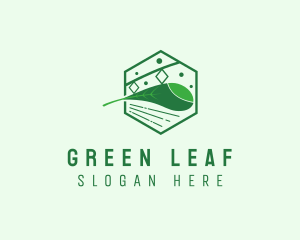 Eco Friendly Train Railway logo design