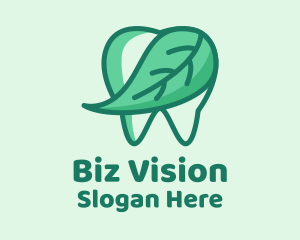 Dental Health Mint Tooth logo design