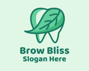 Dental Health Mint Tooth logo design