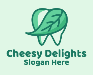 Dental Health Mint Tooth logo design