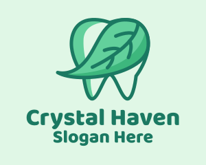 Dental Health Mint Tooth logo design