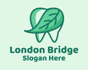 Dental Health Mint Tooth logo design