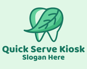 Dental Health Mint Tooth logo design