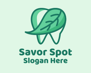 Dental Health Mint Tooth logo design