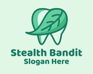 Dental Health Mint Tooth logo design