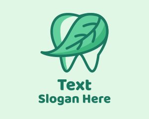 Dental Health Mint Tooth logo design