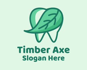 Dental Health Mint Tooth logo design