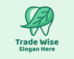 Dental Health Mint Tooth logo design