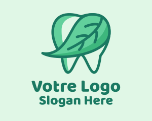Dental Health Mint Tooth logo design
