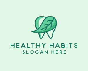 Dental Health Mint Tooth logo design