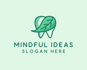 Dental Health Mint Tooth logo design