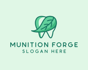 Dental Health Mint Tooth logo design