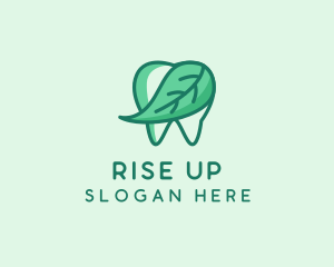 Dental Health Mint Tooth logo design