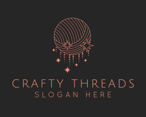 Pink Yarn Tailoring logo design