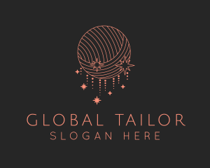 Pink Yarn Tailoring logo design