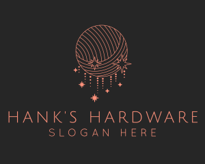 Pink Yarn Tailoring logo design