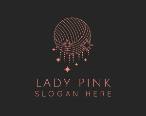 Pink Yarn Tailoring logo design