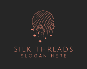 Weaving - Pink Yarn Tailoring logo design