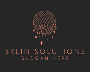 Pink Yarn Tailoring logo design