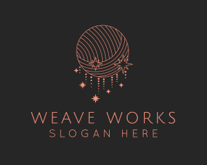 Pink Yarn Tailoring logo design