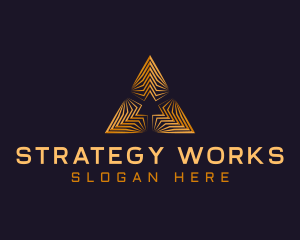 Pyramid Triangle Consulting logo design