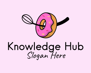 Donut Baking Whisk  Logo