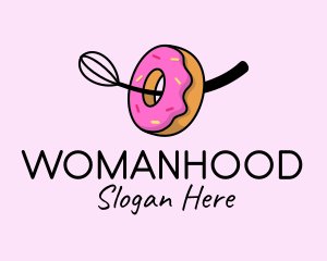 Donut Baking Whisk  Logo