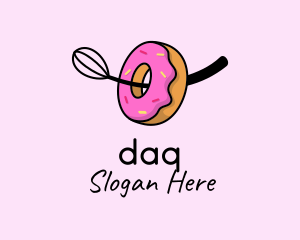 Donut Baking Whisk  Logo