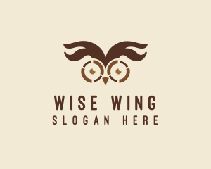 Crazy Barn Owl  logo design