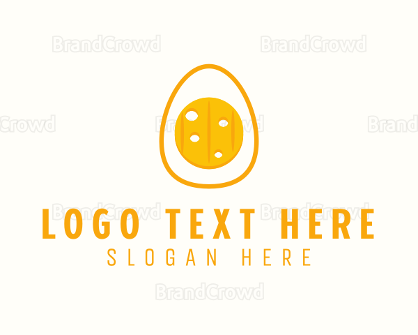 Cheese Egg Yolk Logo