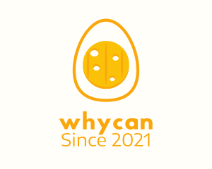 Cheddar - Cheese Egg Yolk logo design