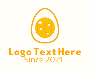 Dairy Product - Cheese Egg Yolk logo design
