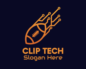 Rugby Ball Tech logo design