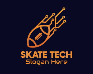 Rugby Ball Tech logo design