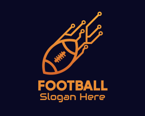 Rugby Ball Tech logo design