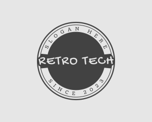 Retro Graffiti Wordmark logo design