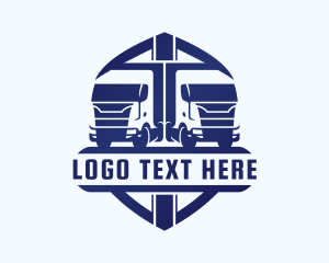 Automobile - Forwarding Truck Logistics logo design