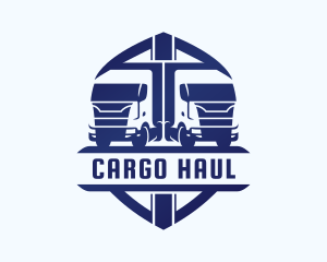 Forwarding Truck Logistics logo design