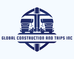 Cargo - Forwarding Truck Logistics logo design