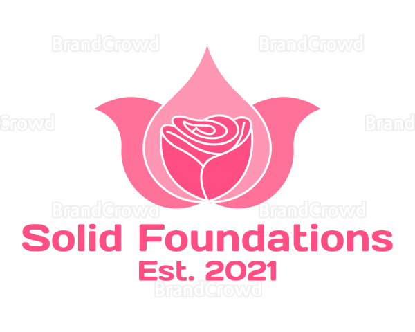 Pink Rose Wellness Logo