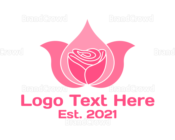 Pink Rose Wellness Logo