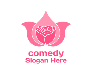 Pink Rose Wellness  Logo