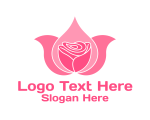 Pink Rose Wellness  Logo