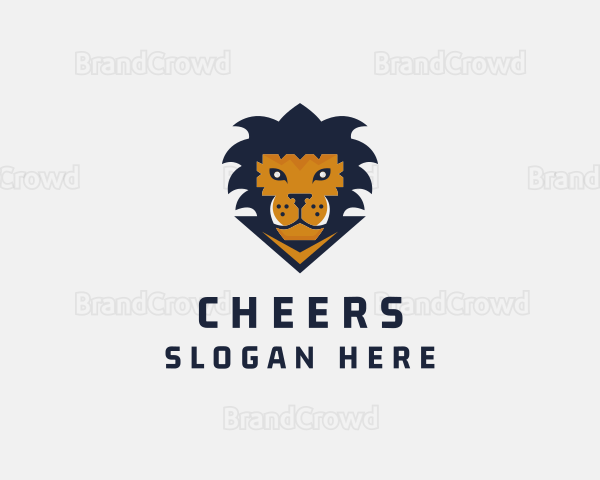 Sports Lion Gaming Logo