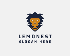 Athletics - Sports Lion Gaming logo design