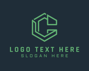 Geometric - Startup Professional Insurance Letter C logo design